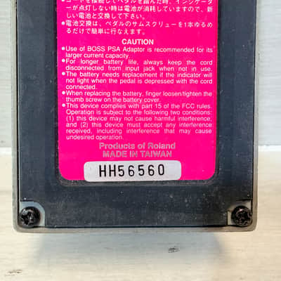 Boss DD-3 Digital Delay Guitar Effects Pedal MIJ Era Taiwan Long Chip Vintage Delay 1992 image 7