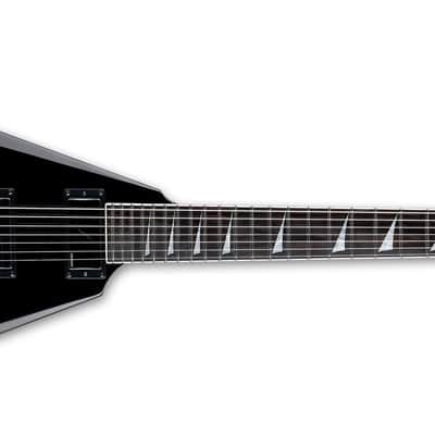 ESP LTD Arrow-1007 Baritone Evertune Black image 2