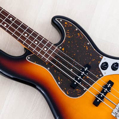 2011 Fender Jazz Bass ‘62 Vintage Reissue JB62 Sunburst, Japan MIJ image 7