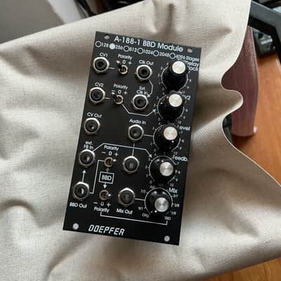 Doepfer A-188-1DV 4096 Stages BBD Module Vintage Edition 2010s - Black image 1