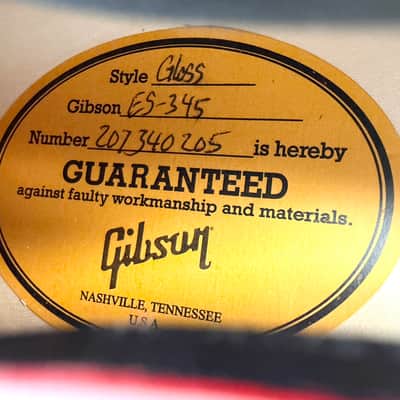 2024 Gibson ES-345 - Sixties Cherry image 9