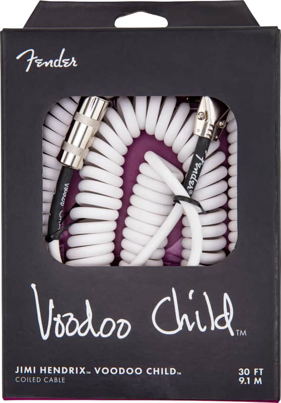 Fender Voodoo Child Cable White image 1