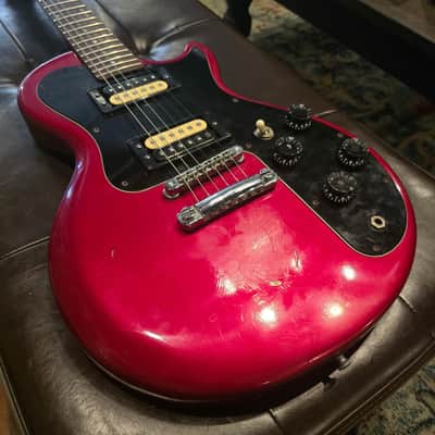 1982 Gibson S-180 Sonex Deluxe - Candy Apple Red image 5