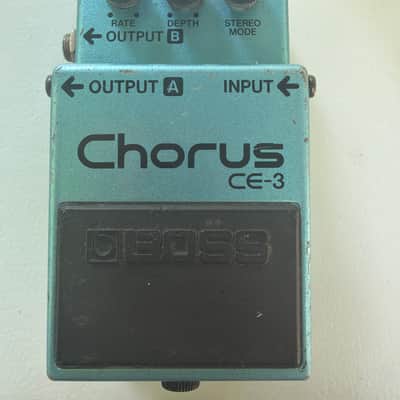 Boss CE-3 Chorus (Black Label) 1982 - 1984 - Blue image 1