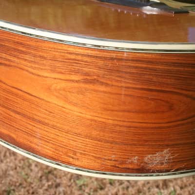 1978 Yairi  YW-600 Coral Rosewood(New Jacaranda ) Body Natural Bargain image 16