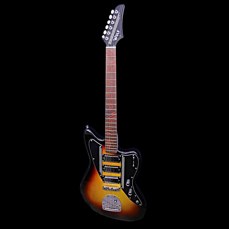 Wolf Guitars Australia Jetmaster - 3 Tone Sunburst image 1