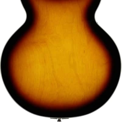 Epiphone Sheraton Semi-Hollow Body Electric Guitar, Left-Handed (with Gig Bag), Vintage Sunburst image 4
