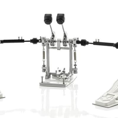 OffSet Double Bass Drum Pedal White (Rare Previous Generation) image 2