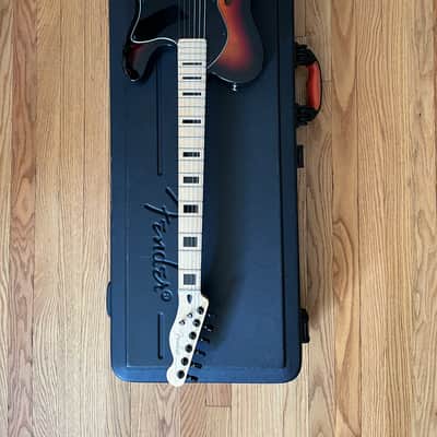 Fender Classic Series '72 Telecaster Thinline Sunburst Custom w/Fender Deluxe Molded Case image 3