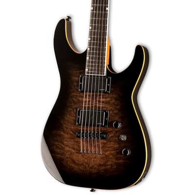 ESP LTD JM-II Black Shadow Burst image 4