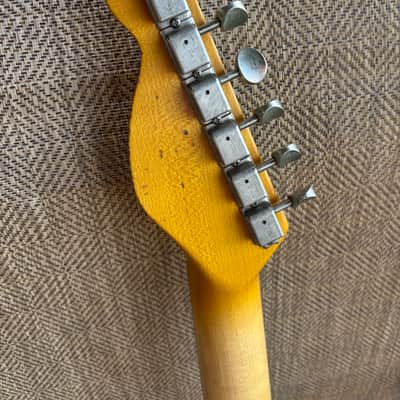 MJT VTT Tele Neck with Vintage Tuners image 5