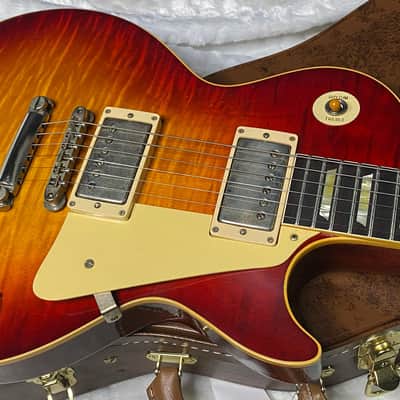NEW! Gibson Custom Shop 1959 Les Paul Standard Murphy Lab Light Aged - Dark Cherry - Only 8.55 lbs - One Off! Dealer Select - Authorized Dealer - G07378 image 8