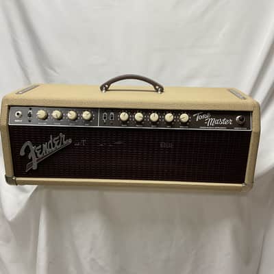 1994 Fender Tone-Master 2-Channel 100-Watt 2x12 Piggyback Amp Blonde / Oxblood image 1