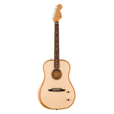 Used Fender Highway Series Dreadnought Acoustic - Natural w/ Rosewood FB image 2