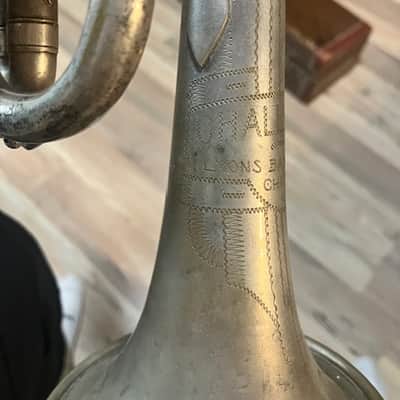 Lyons Band Instrument Co Challenger Model 1354 approx. 1950's - Lacquered Brass image 3