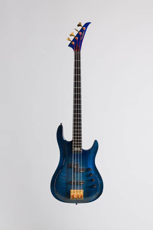 Unique 1989 Signature Guitar Co. Guy Pratt | Alembic John Entwistle Ox Style Betsy 80s Pointy Headstock bass image 1