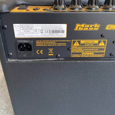 Markbass CMB40 Black Line Bass Amplifier — 40W Combo, Like New Condition + Video Demo image 6