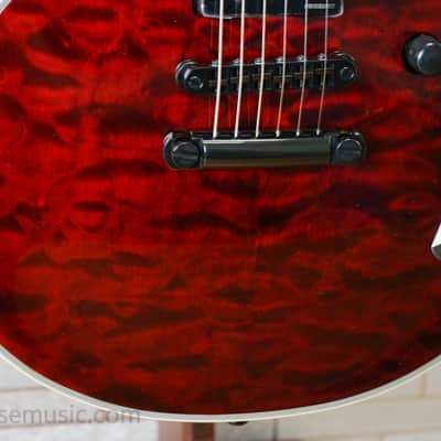ESP LTD EC-1000 QM - See Thru Black Cherry image 6
