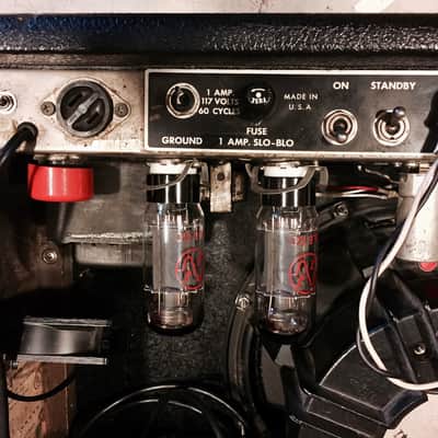 (Pete Anderson) 1965 Fender Blackface Deluxe (Heavily Modded) image 9