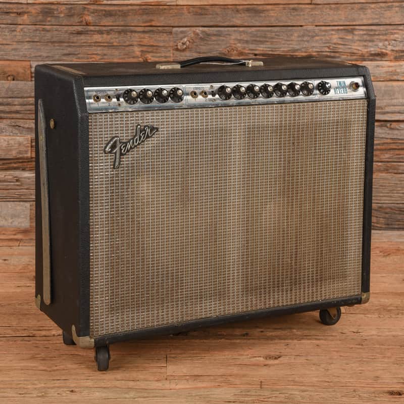 Fender Twin Reverb 2-Channel 100-Watt 2x12" Guitar Combo Amp w/JBL D120F Speakers  1975 image 1