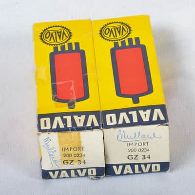 Valvo (Mullard) GZ34 NOS pair image 9