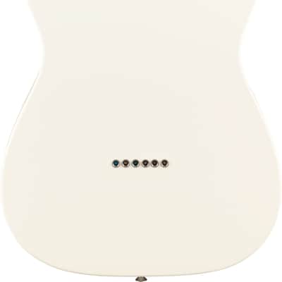 Fender Standard Telecaster Electric Guitar, Laurel Fingerboard, Olympic White image 3