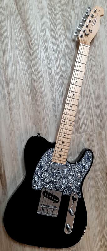 2025 Elite Customs "Black Betty" Tele Style Electric Guitar Maple neck SS Z-Mule Pups image 1