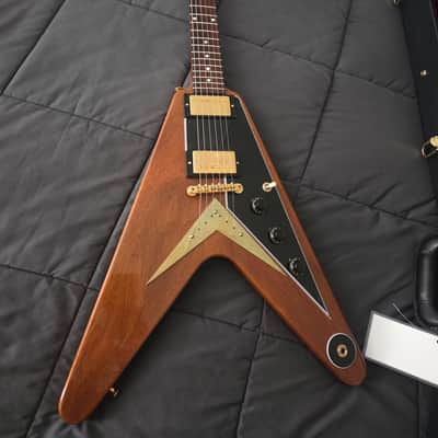 Gibson Custom Shop '58 Mahogany Flying V Reissue 2019 - 2021 - VOS Natural Walnut image 2