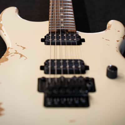 CHARVEL Pro-mod Relic San Dimas Style 1 HH Fr Pf PF Weathered White image 12