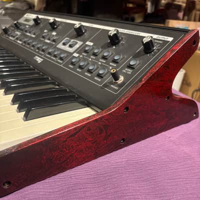 Moog Sub Phatty & Little Phatty or Stage2 Replacement side panels. Red polyester Wrap paint gloss finish. image 9