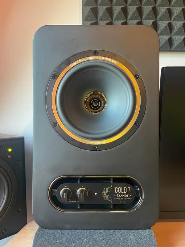 2 Tannoy GOLD 7 Dual-Concentric 6.5" Powered Studio Monitor image 1