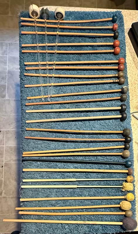 Marimba, xylophone and vibes mallets image 1