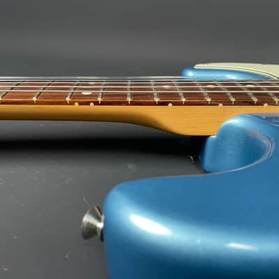 Fender Standard Stratocaster Electric Blue Metallic MIM 2004 Rosewood w/ Fender Tweed Hard Case image 15