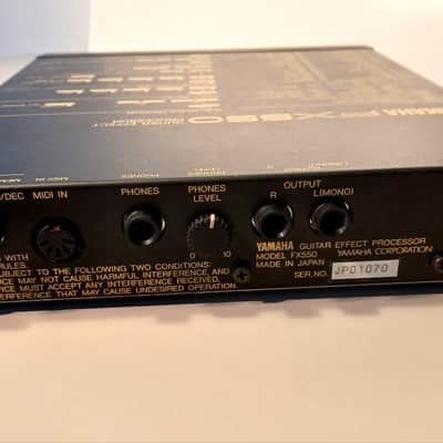 Yamaha FX550 image 10