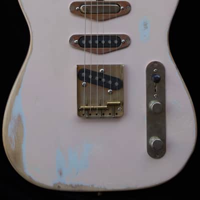 Soderlund Guitars Heavy Relic Shell Pink Nashville T-Style image 2