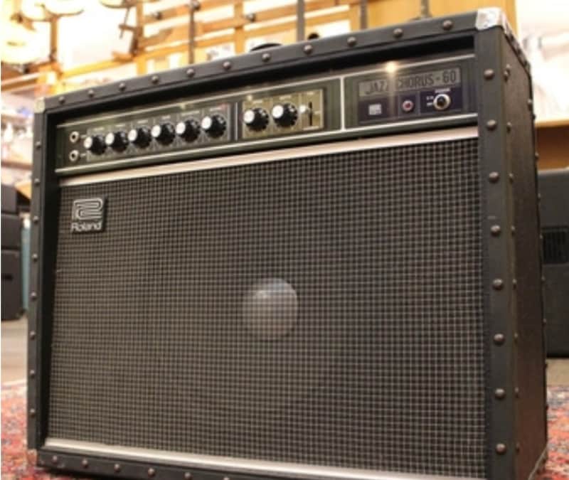 70’s Vintage Roland JC-60 Jazz Chorus 60-Watt 1x12" Guitar Combo 1975 - 1995 - Black image 1