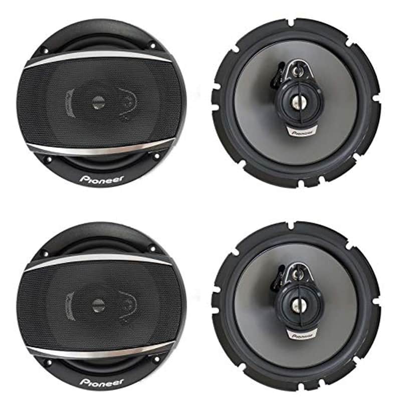 4 Pioneer TS-A1677S 6.5" 3 Way Car Audio Speakers 320W image 1
