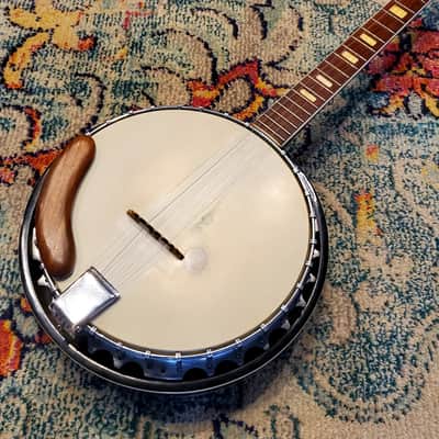 1980's Encore E-75 Banjo - Closed Back 5-string w/case image 2