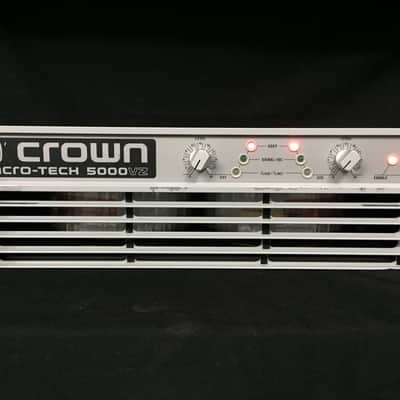 Crown Macro Tech 5000 VZ amp 2000 Black and Silver image 1
