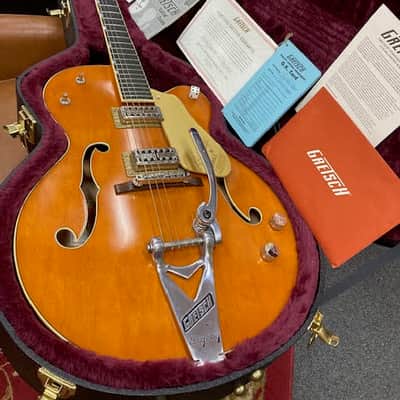 Gretsch G6120T Brian Setzer Signature Nashville '59 2022 - Orange smoke image 16