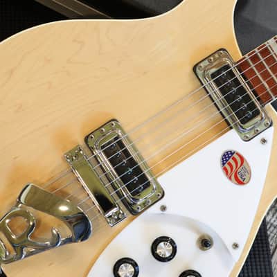 Minty! 2016 Rickenbacker 620 Electric Guitar MapleGlo + OHSC image 5