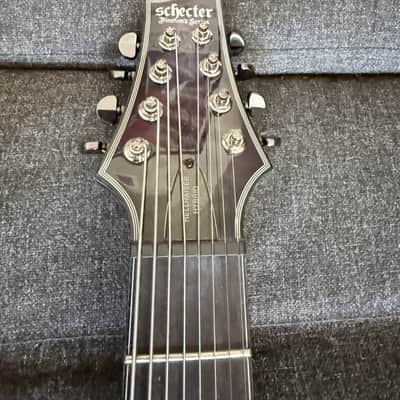 Schecter Hellraiser Hybrid C-8 2014 - Present - Trans Black Burst image 3