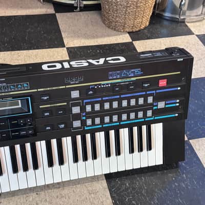 Casio CZ-1 61-Key Synthesizer 1986 Black image 3