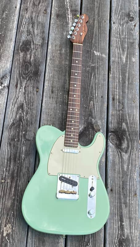 Fender Limited Edition American Professional Telecaster with Rosewood Neck – Seafoam Green (2018) | Matching Fender HSC Included | Free Shipping image 1