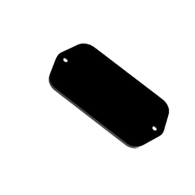 Fender Black Battery Compartment Cover for Deluxe Bass 004-9705-000 image 2