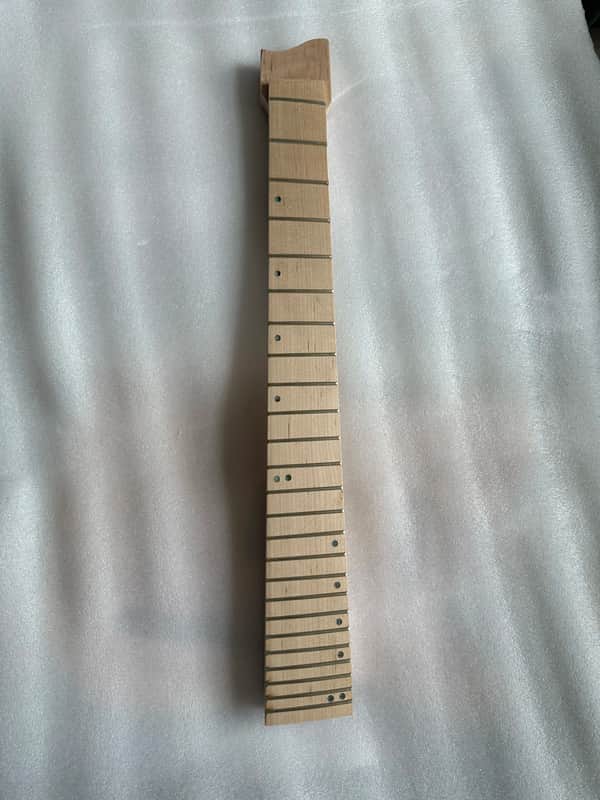 7 String Headless Guitar Neck, Maple Fingerboard 24 Frets image 1