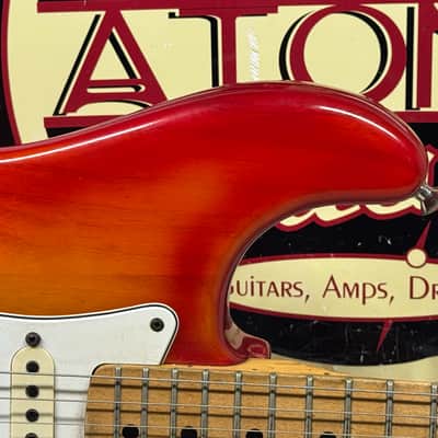 Fender USA Stratocaster Guitar with Case - neck has been re-fin'd / re-fretted / re-shaped 1982 image 3