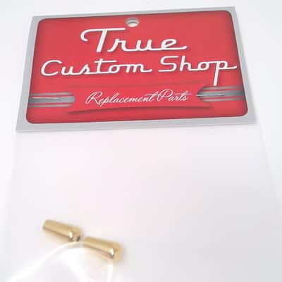 True Custom Shop® Gold Metal Switch Tip for Switchcraft and Gibson USA Les Paul image 3
