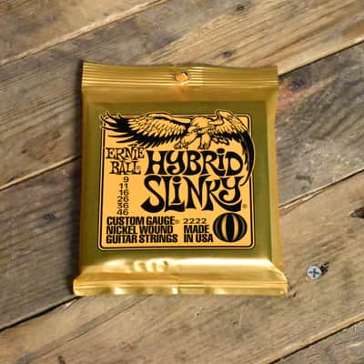 Ernie Ball P02222 Hybrid Slinky Electric Guitar Strings 9-46 image 1