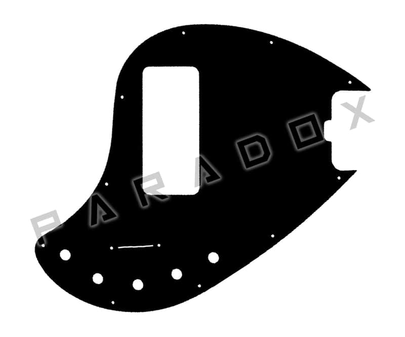 Custom Pickguard For 2001 - Present Made in America Ernie Ball Music Man StingRay 5 H with Piezo - Black/White/Black .090" image 1